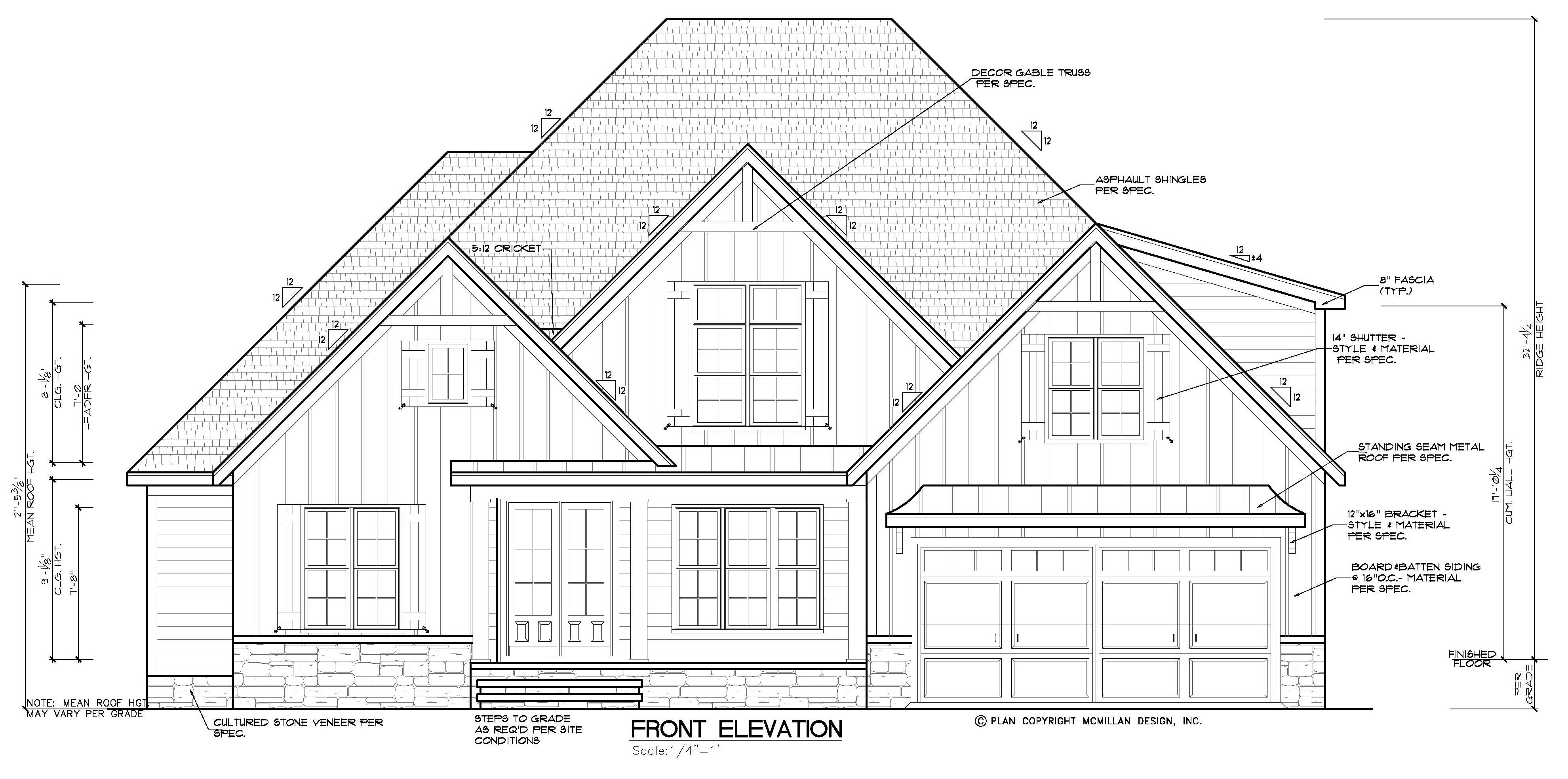 Royal Oak Plans NC General Contractor